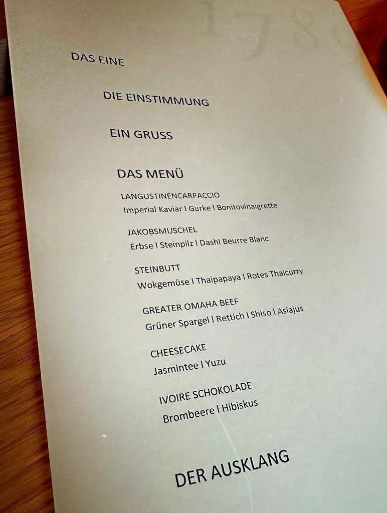 Menu_Restaurant 1789_Baiersbronn_image_1