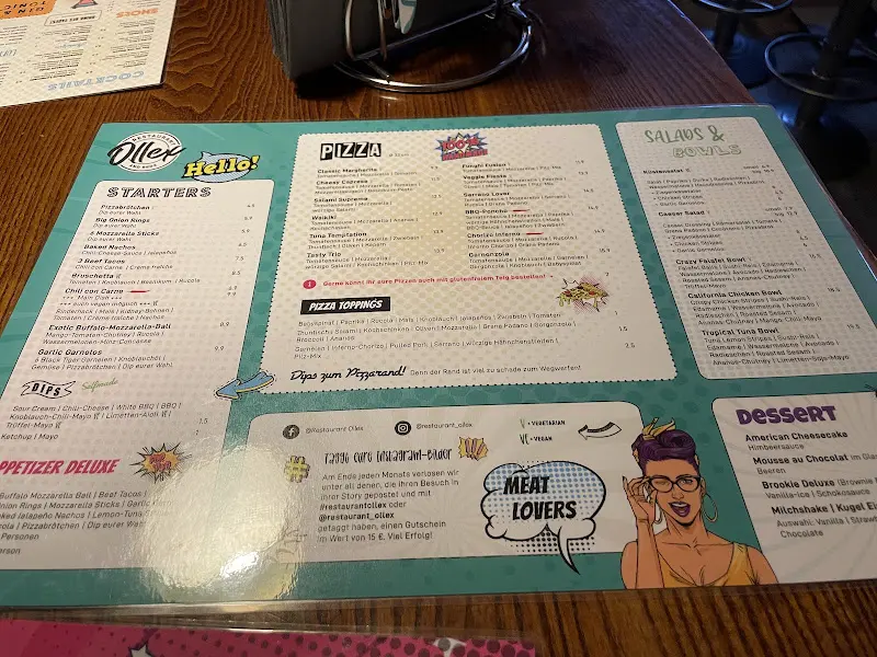 Menu_Restaurant Ollex & beds_Schashagen_immagine_4