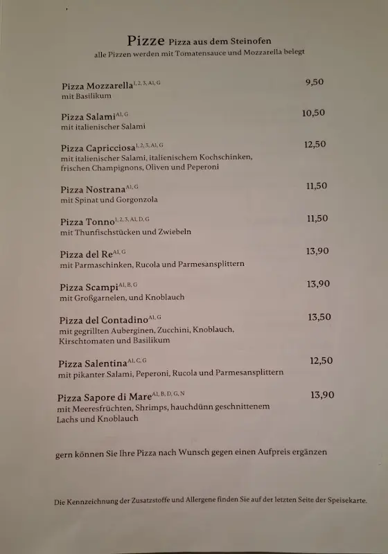 Menu_Ristorante al dente Wriezen_Wriezen_immagine_1