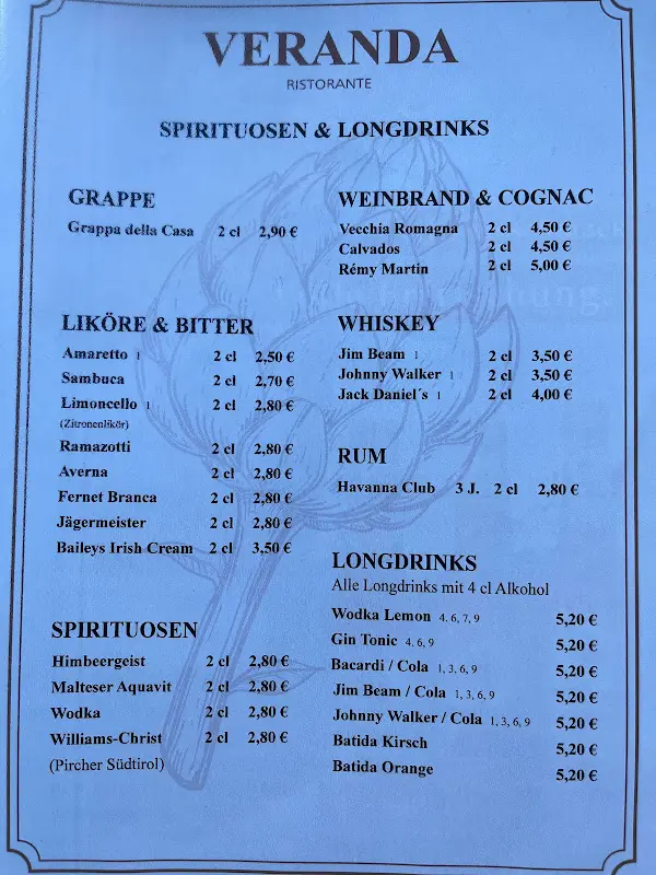 Menu_Ristorante Veranda_Wriezen_image_1