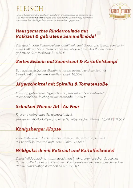 Menu_Kaiser Stuben_(Mark)_image_2