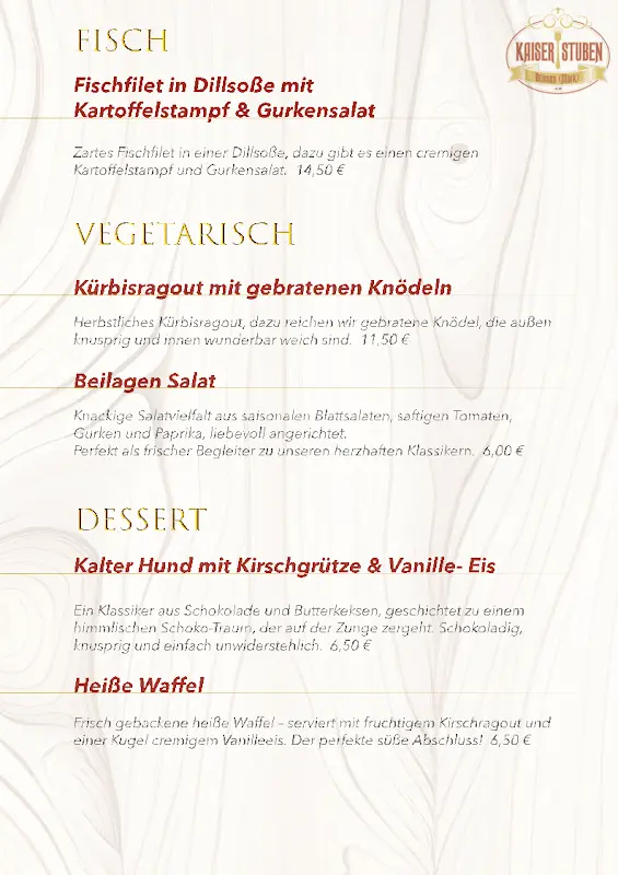 Menu_Kaiser Stuben_(Mark)_image_3