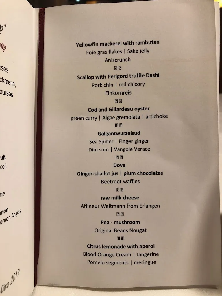 Menu_Gourmetrestaurant Schlossberg_Baiersbronn_image_3