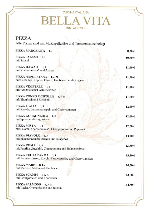 Menu_Bella Vita_Falkensee_immagine_1
