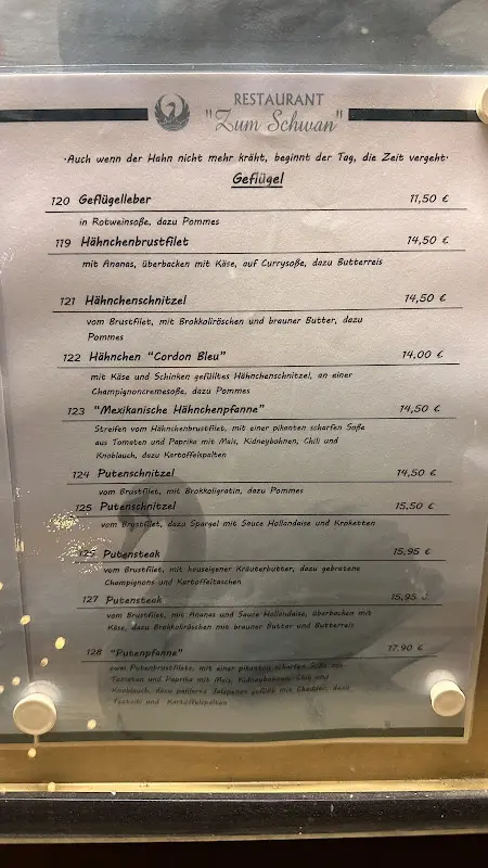 Menu_Gaststätte Zum Schwan_Prenzlau_immagine_2