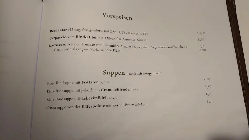 Menu_Restaurant Riegler_Austria_immagine_1