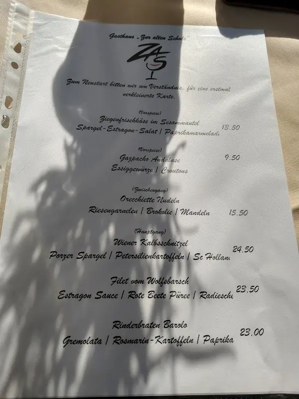 Menu_Gasthaus Alte Schule_Köln_image_2