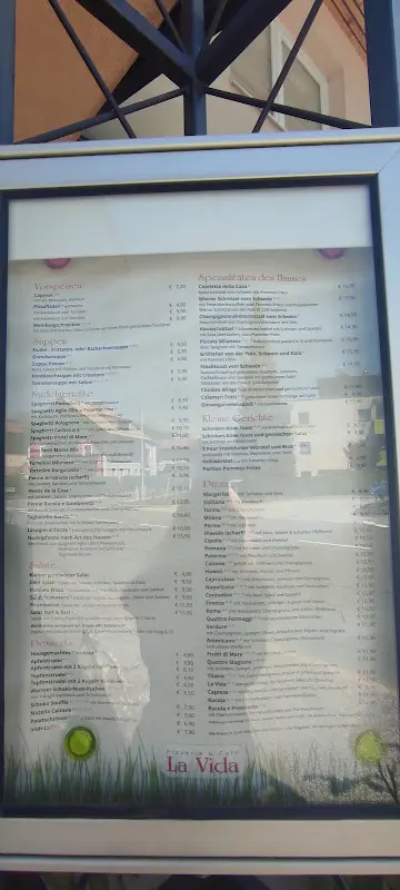 Menu_Pizzeria & Café LaVida_Austria_image_3