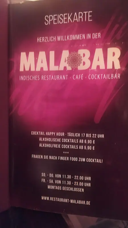 Menu_Malabar Restaurant_Havel_immagine_4