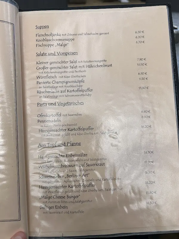 Menu_Malge Gasthaus am See_Havel_immagine_2