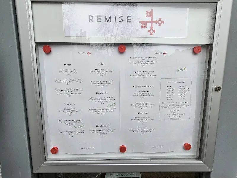 Menü_Restaurant Remise_Havel_Bild_1