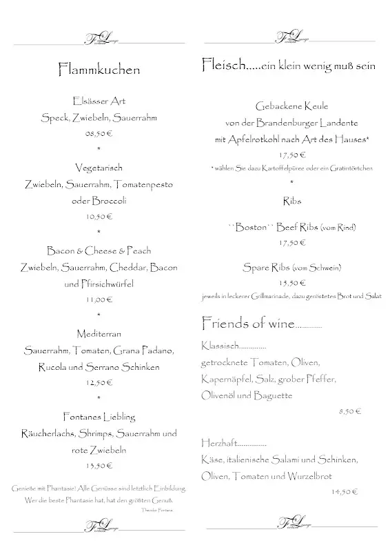 Menu_Fontane Lounge mit Kajakverleih_Havel_immagine_2