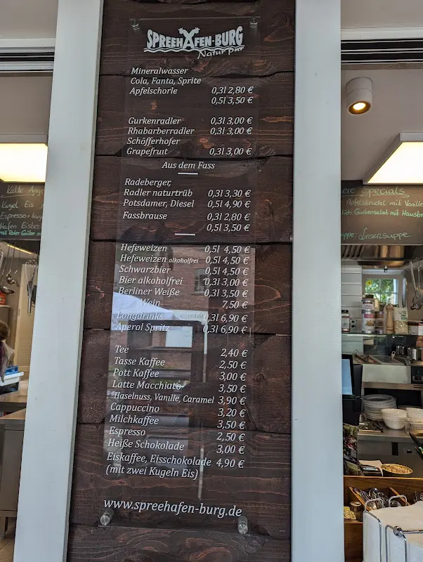 Menu_Terrassen-Café am Spreehafen Burg_(Spreewald)_immagine_2