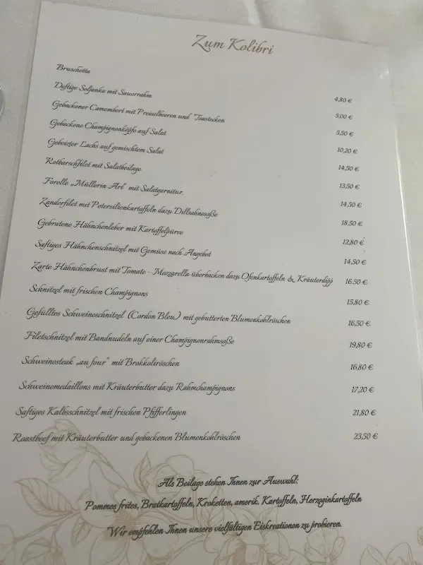 Menu_Zum Kolibri_Cottbus_immagine_4