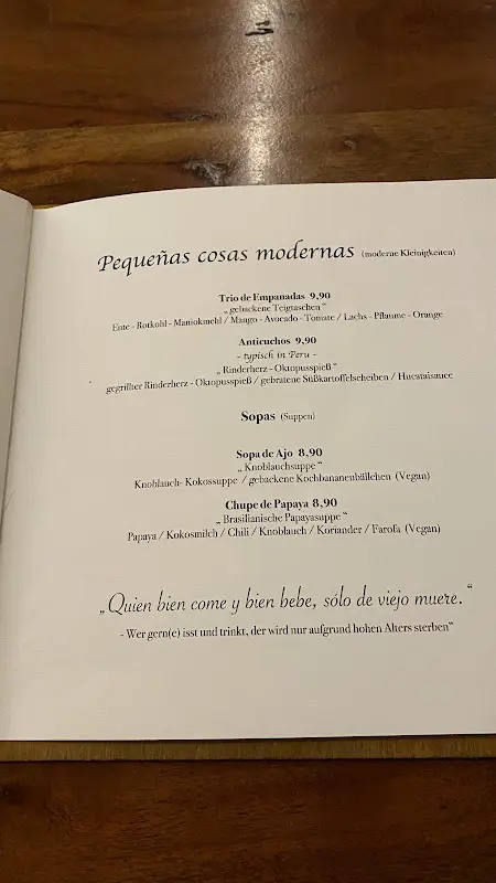 Menu_Bellessa - Südamerikanisches Restaurant_Cottbus_image_1