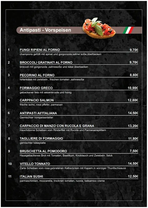 Menu_Da Michelangelo Ristorante - Cucina Italiana_Cottbus_immagine_2