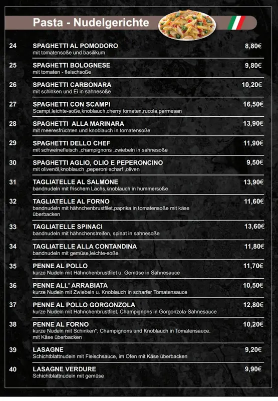 Menu_Da Michelangelo Ristorante - Cucina Italiana_Cottbus_immagine_4