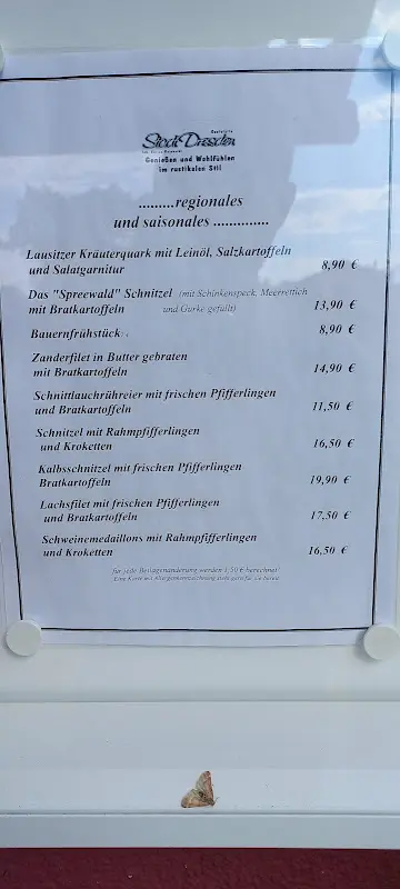 Menu_Gaststätte „Stadt Dresden“_Cottbus_image_2