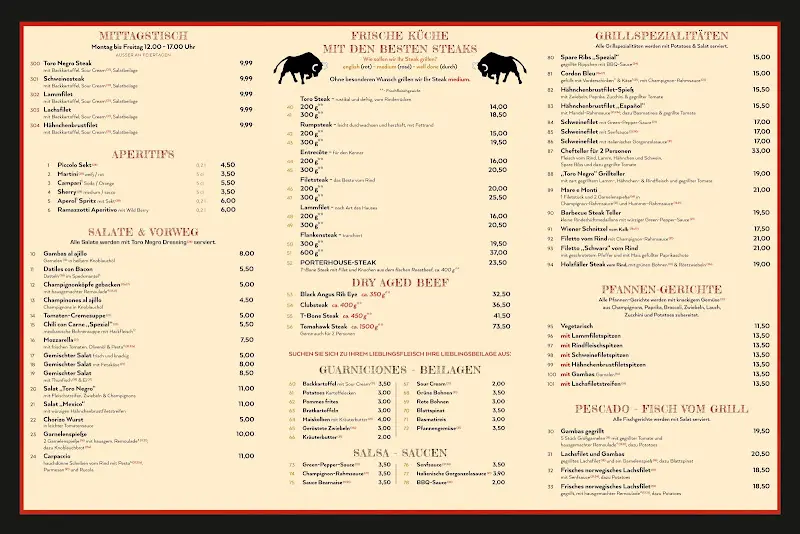 Menu_Casa Toro Negro_Dallgow-Döberitz_image_1