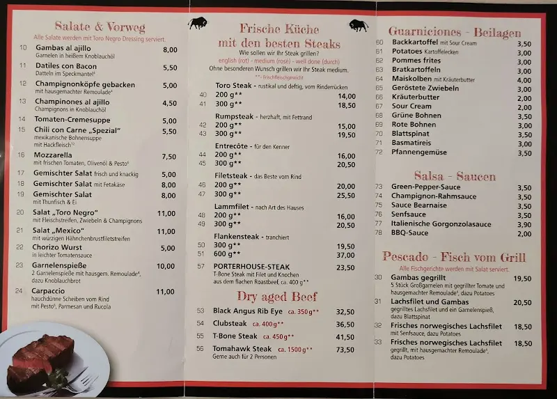 Menu_Casa Toro Negro_Dallgow-Döberitz_image_3