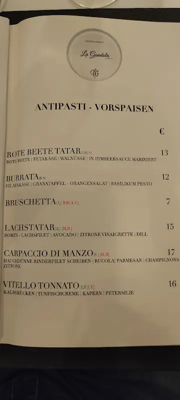 Menu_La Gondola am Finowkanal_Eberswalde_immagine_1