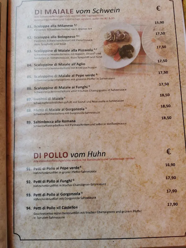 Menu_Ristorante Il Castello_Eberswalde_image_4