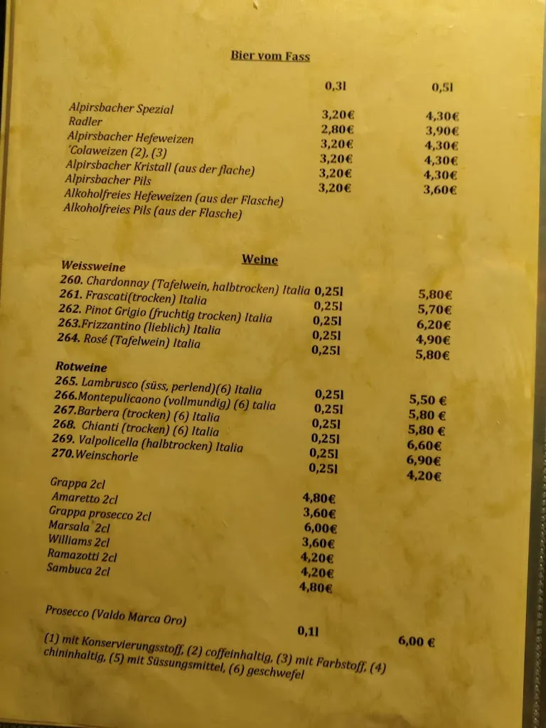 Menu_Bella Vita Da Mario_Baiersbronn_immagine_2