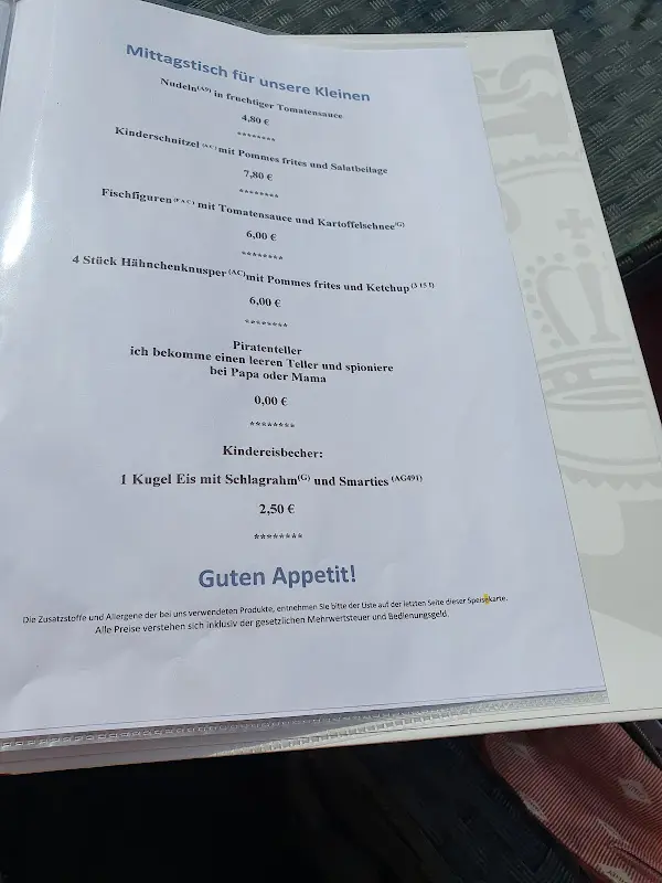 Menu_Restaurant Café Blöser_Dahme_image_1