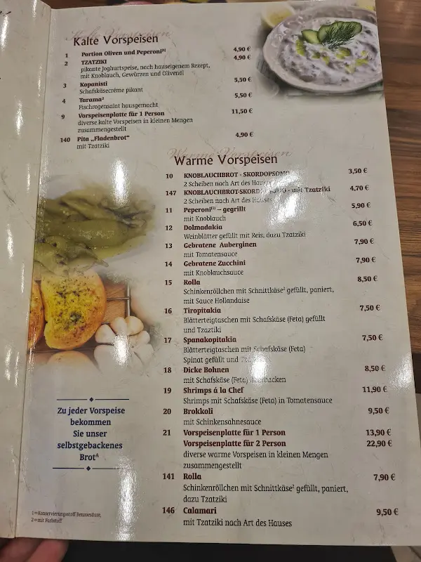 Menu_Restaurant Mati_Falkensee_immagine_1