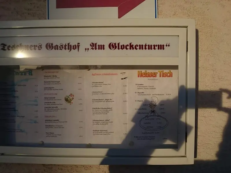 Menu_Teschner's Gasthof 