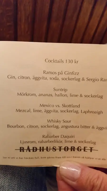 Menu_Rådhustorget No:1A_Sweden_immagine_1