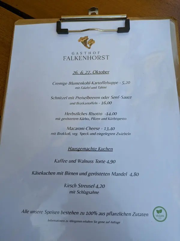 Menu_Gasthof Falkenhorst_Zittau_immagine_2
