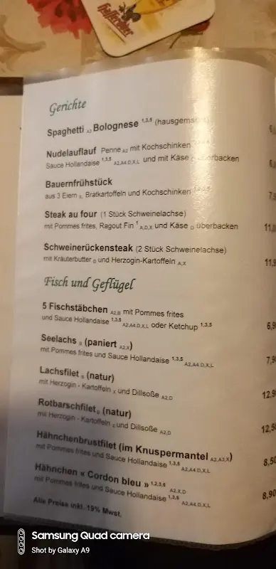 Menu_Zum Grünen Baum_Eisenhüttenstadt_immagine_1