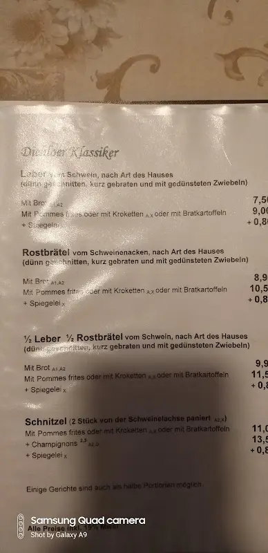 Menu_Zum Grünen Baum_Eisenhüttenstadt_immagine_2