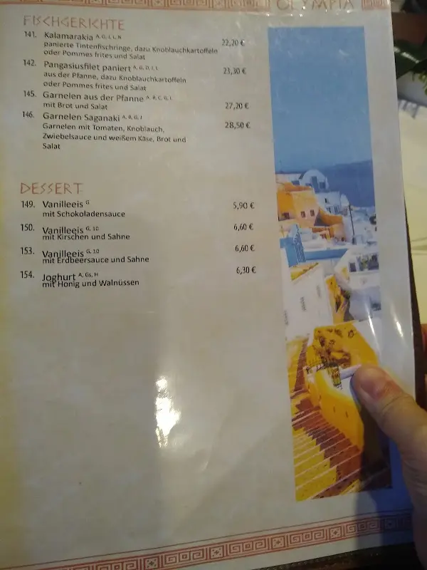 Menu_Restaurant Olympia_Eisenhüttenstadt_immagine_2