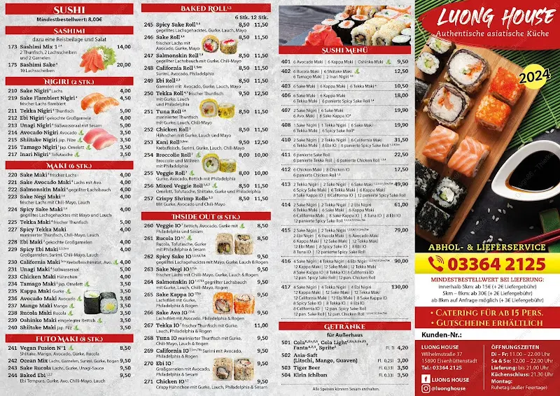 Menu_LUONG HOUSE 37_Eisenhüttenstadt_immagine_1