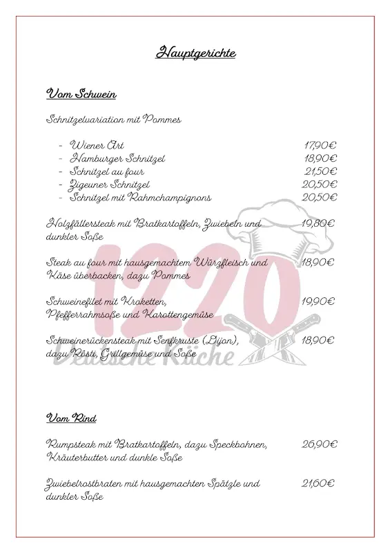 Menu_1220 Deutsche Küche_Eisenhüttenstadt_image_1