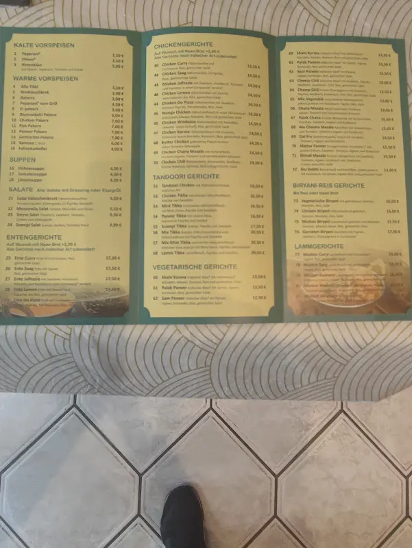 Menu_SINGH INDIAN_Eisenhüttenstadt_immagine_1