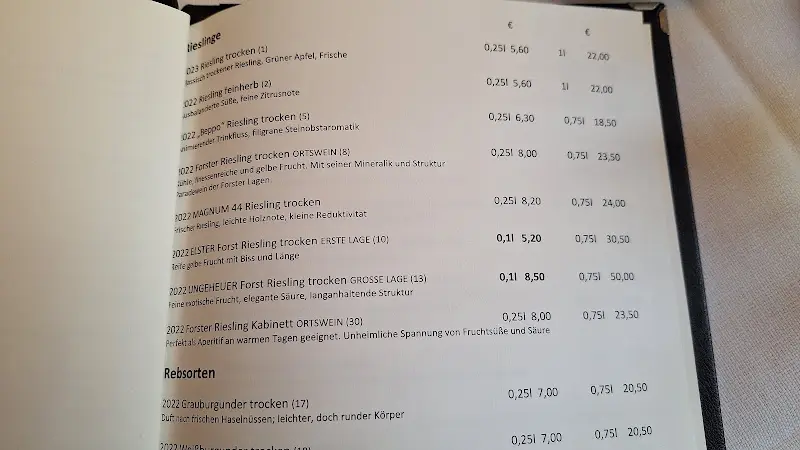 Menu_Restaurant Spindler & Chocolaterie A.Spindler _Weinstraße_image_1