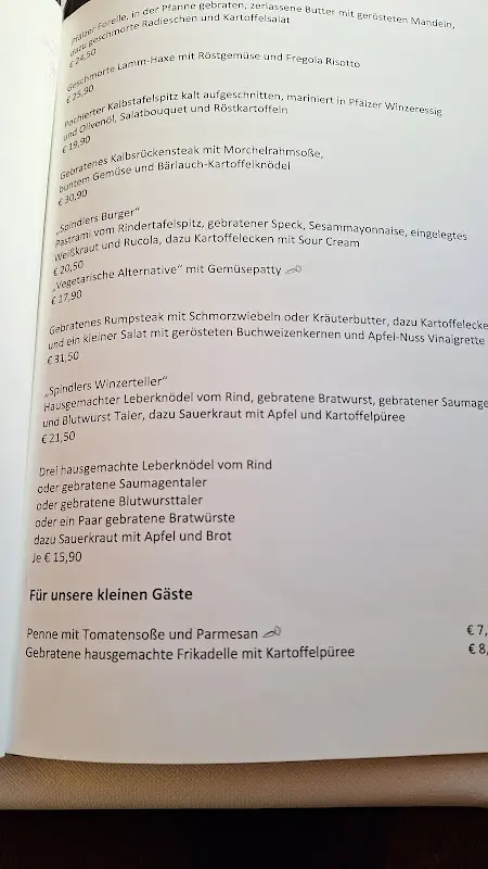 Menu_Restaurant Spindler & Chocolaterie A.Spindler _Weinstraße_image_3