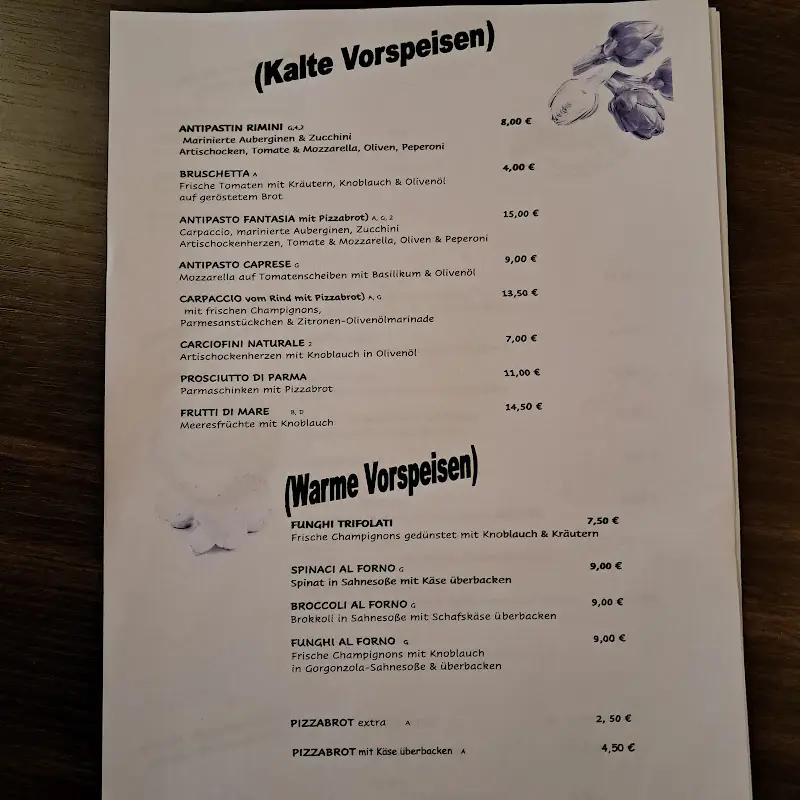 Menu_DA PAOLO Trattoria Pizzeria_Friedland_image_1