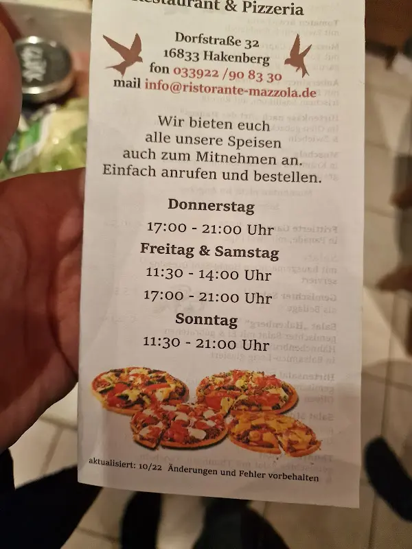 Menu_Mazzola's Restaurant & Pizzeria mit Pension_Fehrbellin_image_3