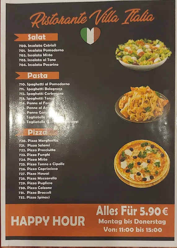 Menu_Ristorante Villa Italia Fehrbellin_Fehrbellin_image_1