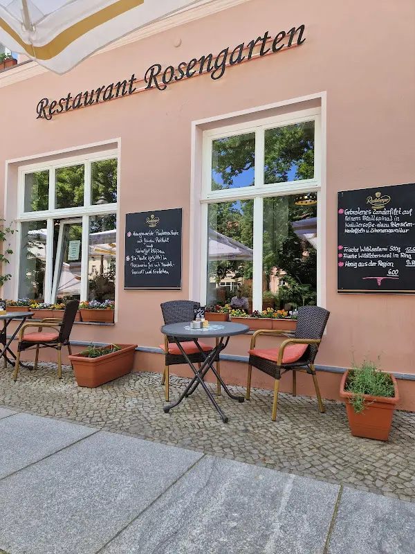 Rosengarten restaurant in Neuruppin