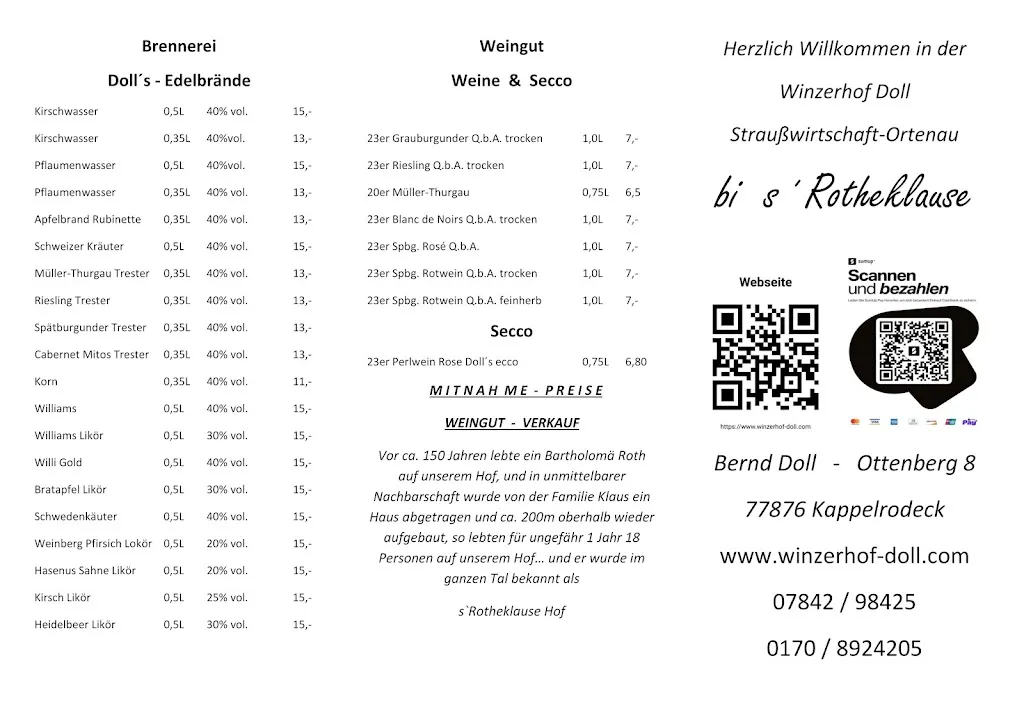 Menu_Winzerhof Doll Straußwirtschaft Ortenau Wohnmobil Stellplatz Doll's Edelbrände_Kappelrodeck_image_1