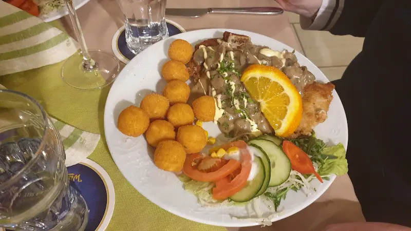 Pension & Café zum Mühlenteich ristorante a (Oder)