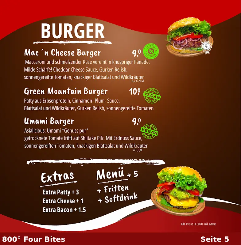 Menu_800° Four Bites Frankfurt __immagine_4