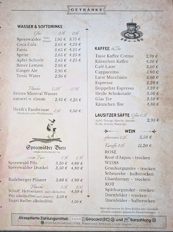 Menu_Hotel & Restaurant Seeschlösschen_Köris_immagine_1