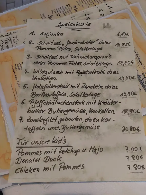 Menu_Gaststätte Huckeduster_Gransee_immagine_3