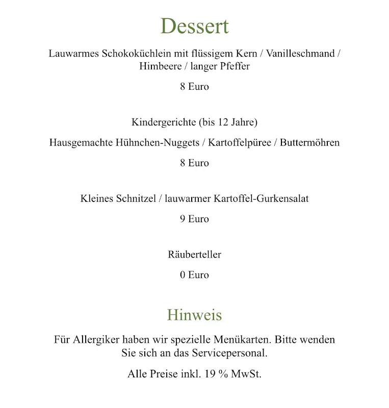 Menu_Restaurant Gleis 8_Fürstenberg/Havel_image_2